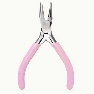 Precision Round Concave Pliers for Jewelry Making . 5-Inch Durable Carbon Steel